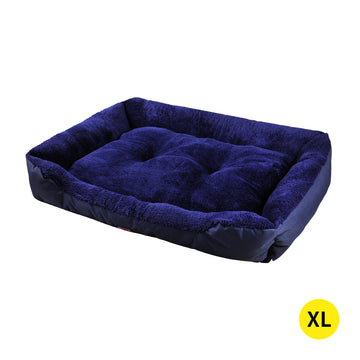 PaWz Pet Bed Mattress Dog Cat Pad Mat Cushion Soft Winter Warm X Large Blue PaWz